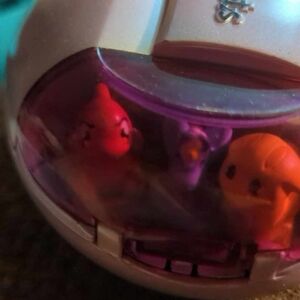 Pocket Neopets Faerieland 2003 Deluxe Portable Player with all 3 Neopets WORKS